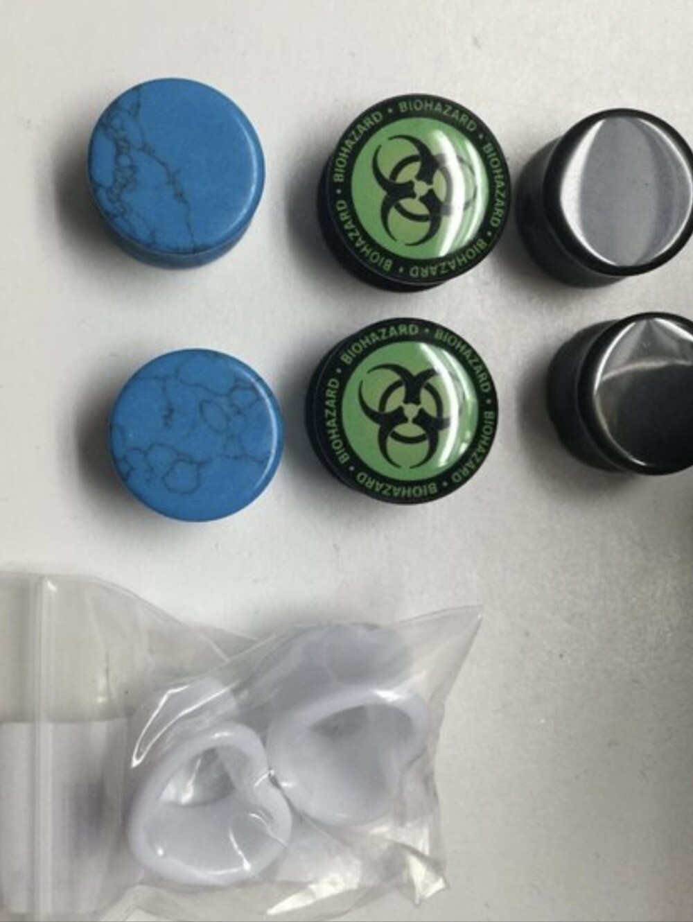 Small Lot 5/8 Ear Gauge Plugs 16 Mm